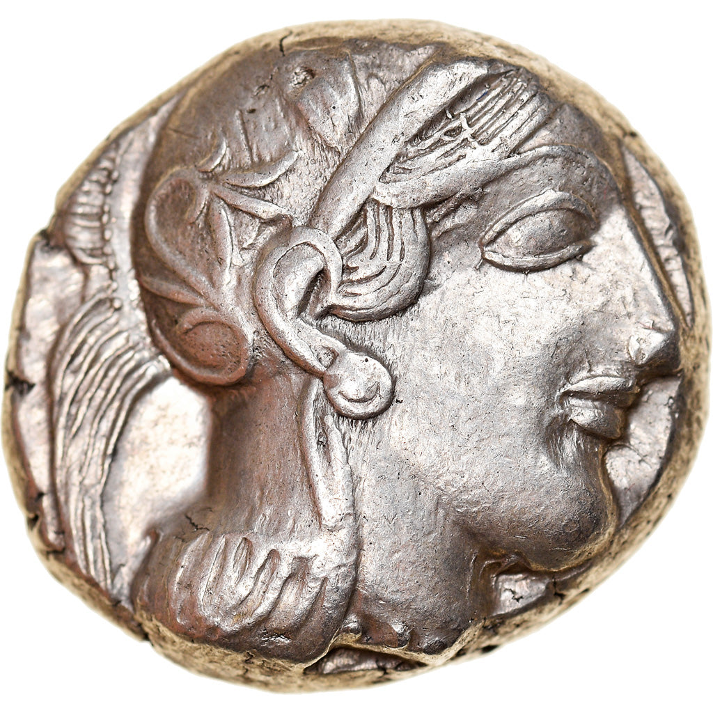 Munten, Attica, Athene, Tetradrachm, 490-407 BC, Athens, ZF+, Zilver, SNG-Cop:31