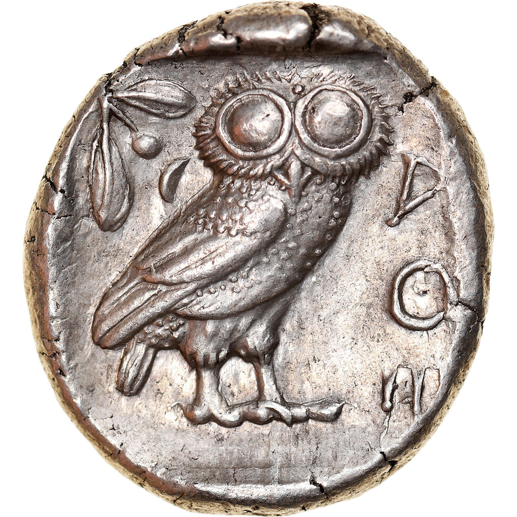 Munten, Attica, Athene, Tetradrachm, 490-407 BC, Athens, ZF+, Zilver, SNG-Cop:31