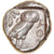 Moneta, Attica, Athens, Tetradrachm, 490-407 BC, Athens, BB+, Argento