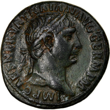 Coin, Trajan, As, 99-100, Rome, AU(50-53), Copper, RIC:434