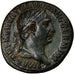 Coin, Trajan, As, 99-100, Rome, AU(50-53), Copper, RIC:434