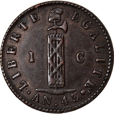 Coin, Haiti, Centime, 1846, AU(50-53), Copper, KM:25.1