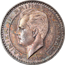 Coin, Monaco, Rainier III, 20 Francs, 1950, Paris, ESSAI, MS(63), Silver