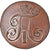 Moeda, Rússia, Paul I, 2 Kopeks, 1800, Ekaterinbourg, MS(60-62), Cobre, KM:95.3