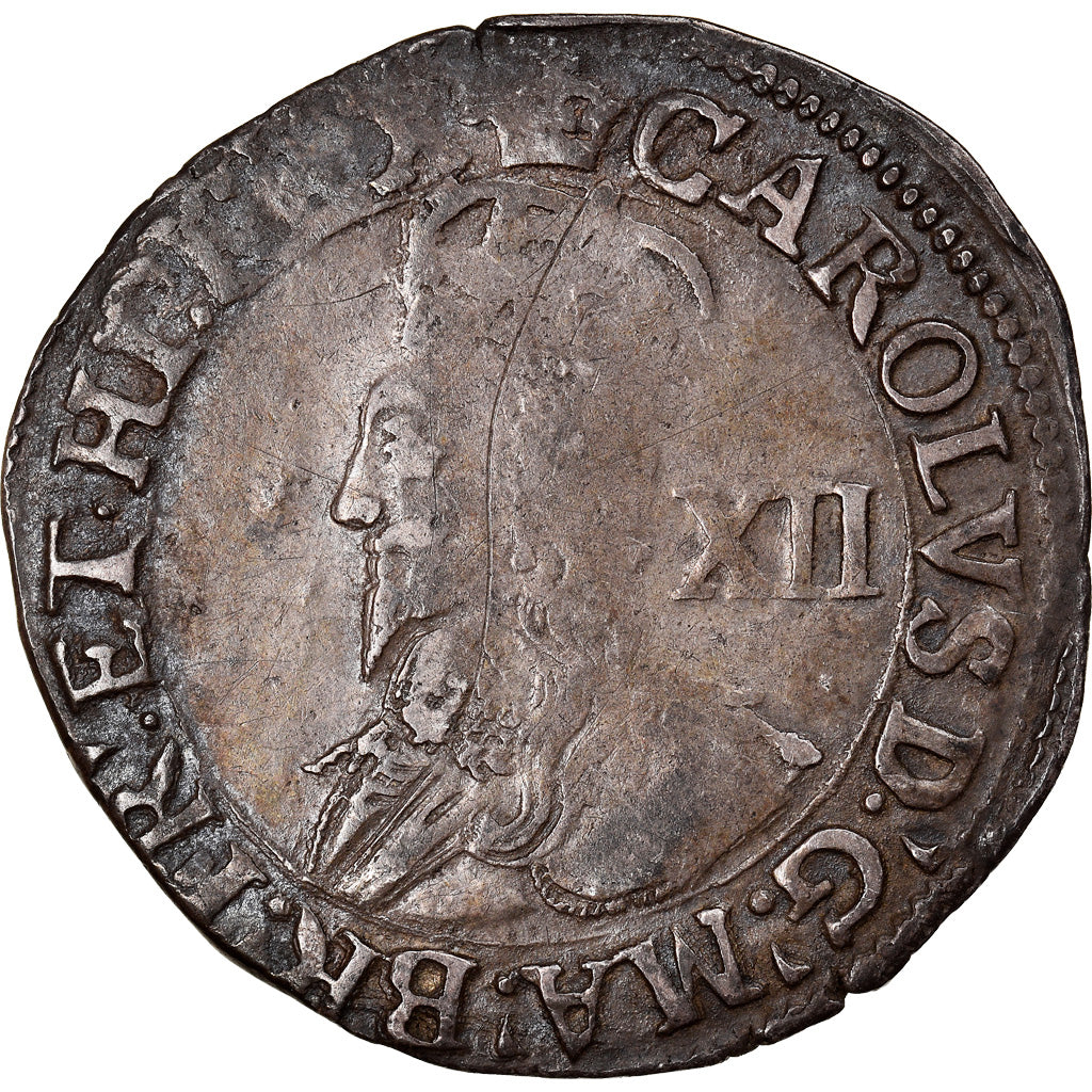 Moneta, Gran Bretagna, Charles I, Shilling, 1635-36, London, MB, Argento