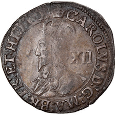 Monnaie, Grande-Bretagne, Charles I, Shilling, 1635-36, Londres, TB, Argent