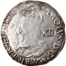 Moeda, Grã-Bretanha, Charles I, Shilling, 1636-38, London, F(12-15), Prata