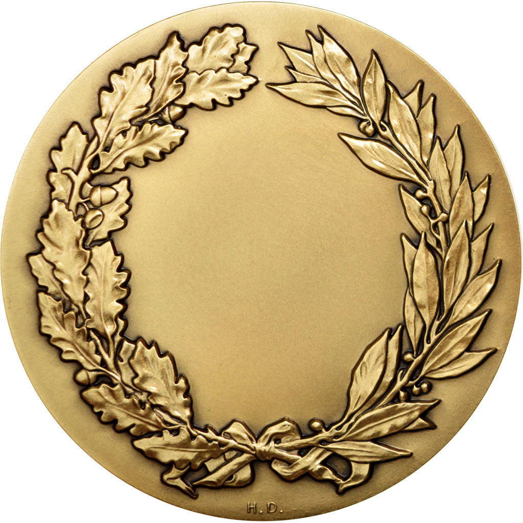 FRANCE, History, The Fifth Republic, Medal, MS(65-70), Oudiné, Bronze, 72, 1...