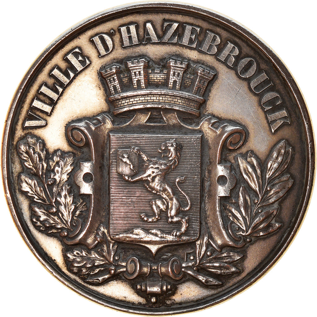 Frankrijk, Medaille, Concours d'Agriculture, Race Flamande, Hazebrouck, 1895