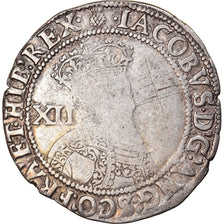 Moneda, Gran Bretaña, James I, Shilling, 1603-04, London, BC+, Plata
