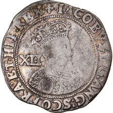 Coin, Great Britain, James I, Shilling, 1604-05, London, VF(30-35), Silver