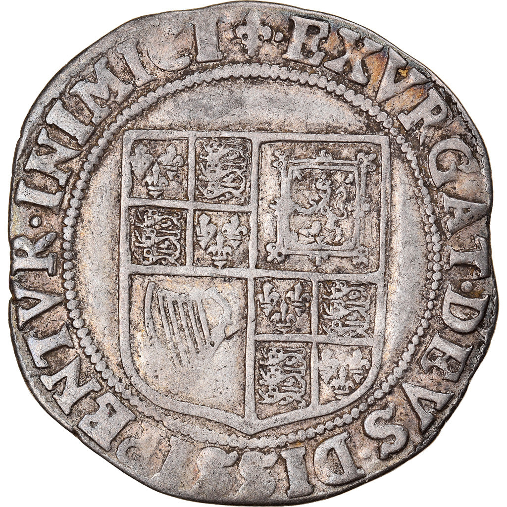 Coin, Great Britain, James I, Shilling, 1604-05, London, VF(30-35), Silver