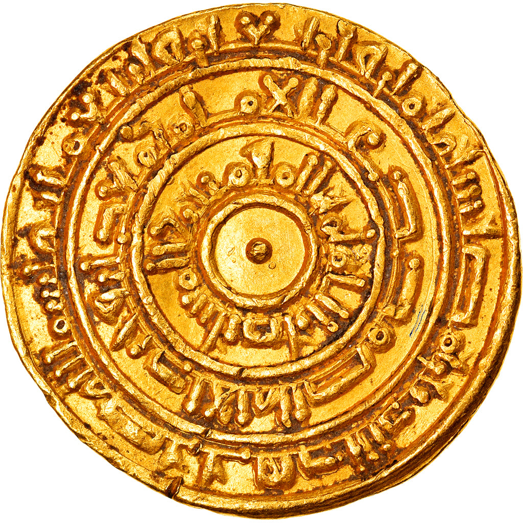 Coin, Fatimids, al-Mustansir, Dinar, AH 448 (1056/57), Misr, AU(55-58), Gold