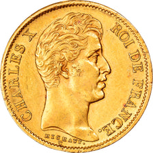 Munten, Frankrijk, Charles X, 40 Francs, 1828, Paris, ZF+, Goud, KM:721.1