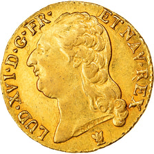 Moneta, Francja, Louis XVI, Louis d'Or, 1787, Limoges, EF(40-45), Złoto