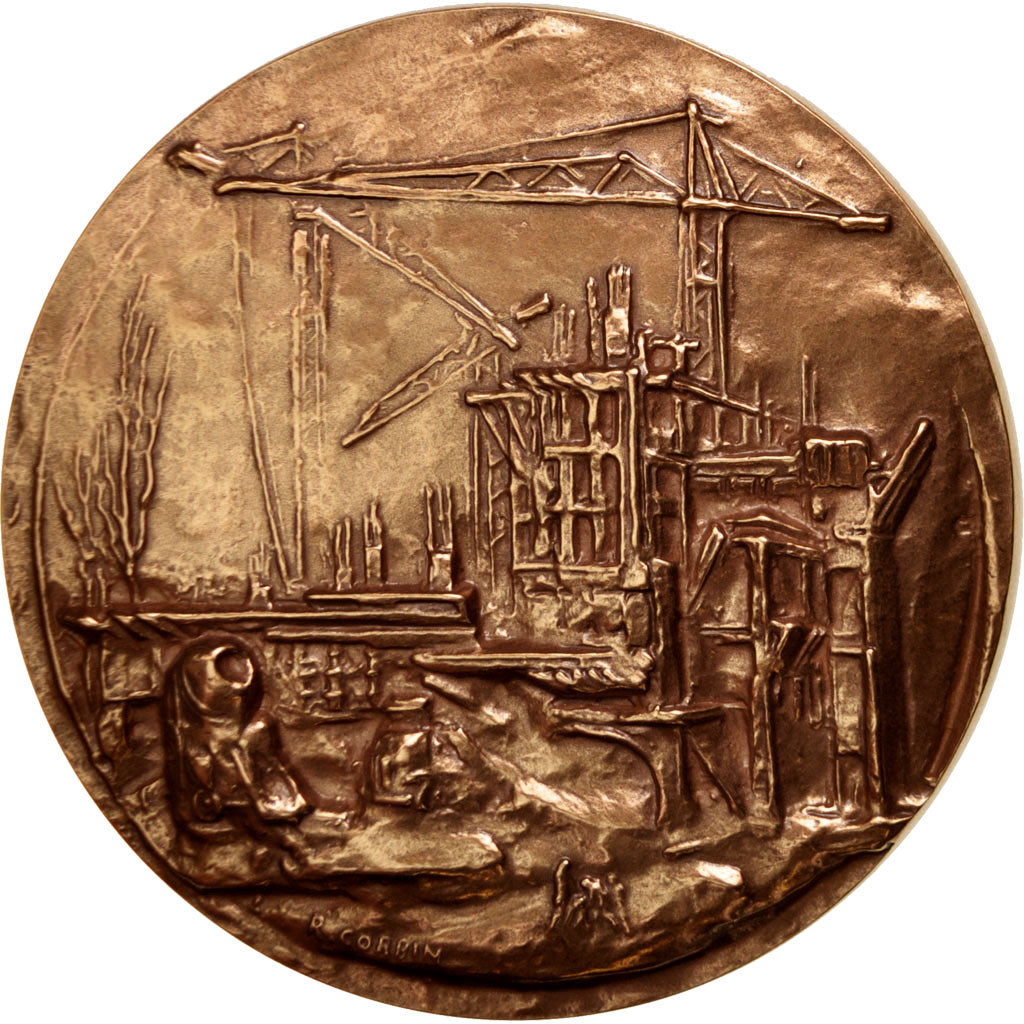 Médaille, Monnaie de Paris, Construction