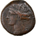 Coin, Zeugitana, Shekel, 300-264 BC, Carthage, VF(30-35), Bronze, SNG-Cop:144