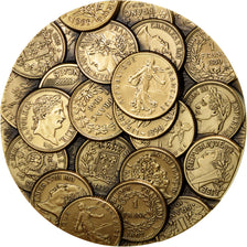 Médaille, Monnaie de Paris, Cour des Comptes, Pêle-Mêle Anciens Francs