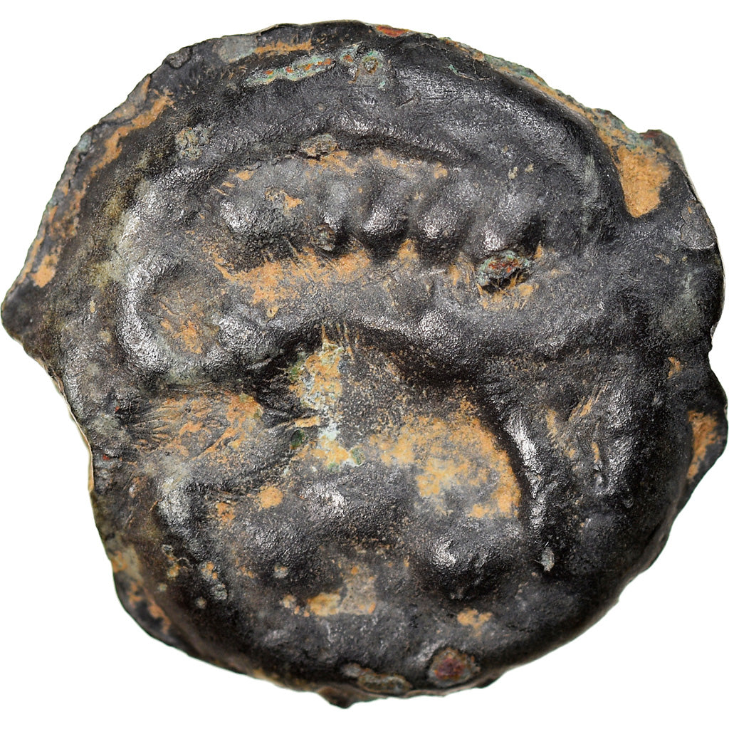 Coin, Senones, Potin, 1st century BC, VF(30-35), Potin, Delestrée:2645