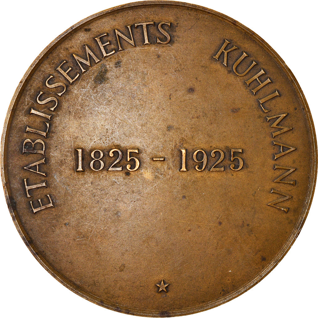 Francja, Medal, Industrie Chimique, Etablissements Kuhlmann, Biznes i przemysł