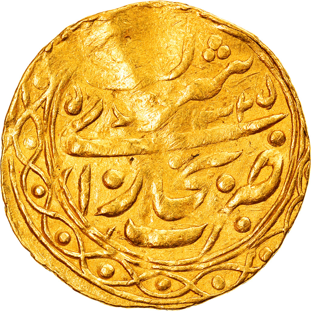Moneda, Manghit, 'Abd al-Ahad, Tilla, AH 1327 (1909/1910), Bukhara, MBC, Oro
