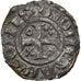 Monnaie, France, Bourgogne, Hugues IV, Denier, 1218-1272, Châlon, TTB, Argent