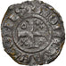 Moneda, Francia, Bourgogne, Hugues IV, Denarius, 1218-1272, Châlon, MBC, Plata
