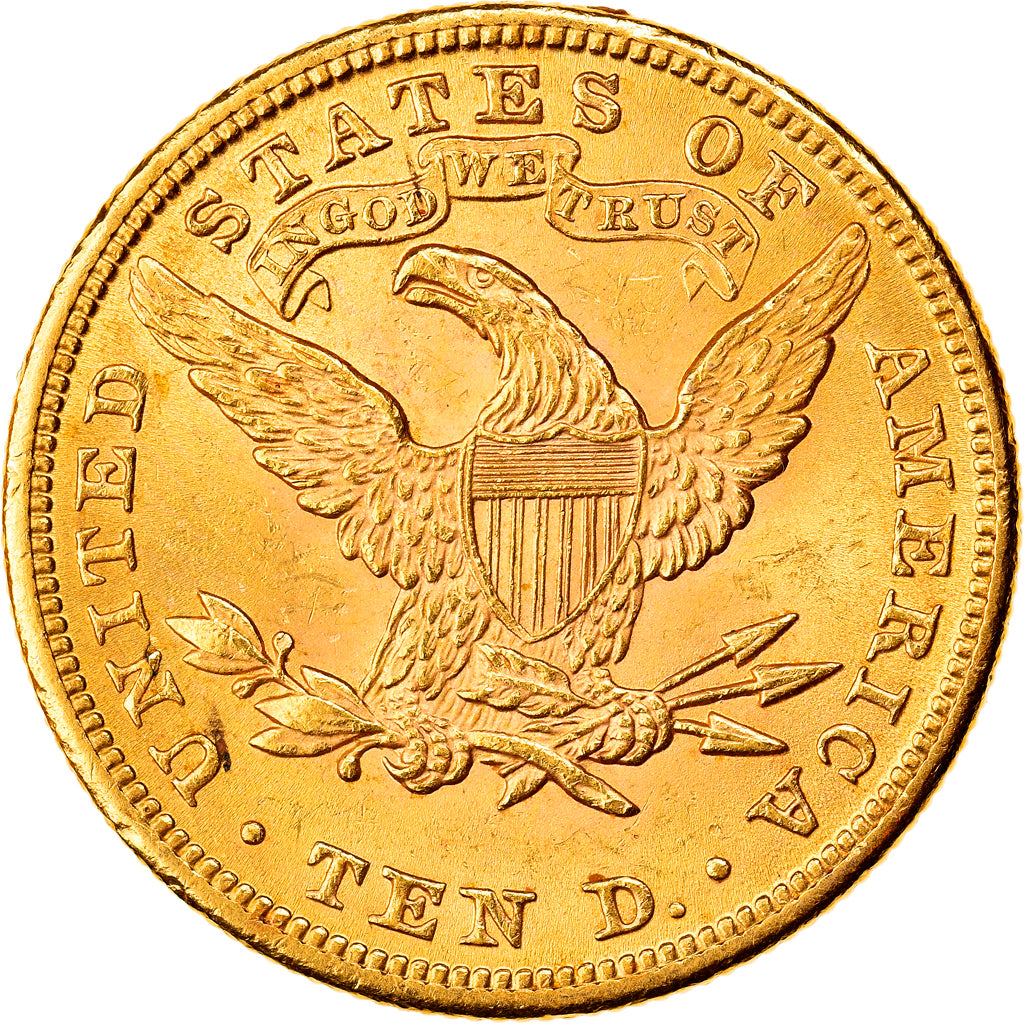 Moneda, Estados Unidos, Coronet Head, $10, Eagle, 1901, Philadelphia, EBC, Oro