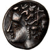 Coin, Massalia, Obol, 121-82 BC, Marseille, AU(55-58), Silver, SNG-Cop:723-8
