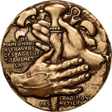 France, Medal, The Fifth Republic, Arts & Culture, FDC, Bronze