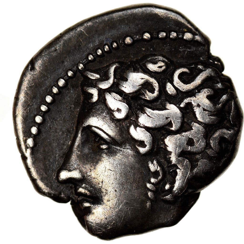 Moneta, Massalia, Obol, 121-82 BC, Marseille, BB+, Argento, SNG-Cop:723-8