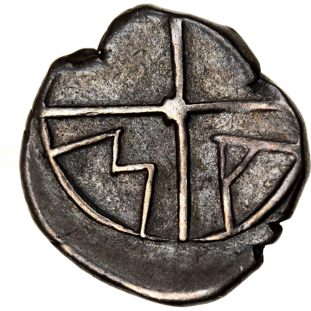 Moneta, Massalia, Obol, 121-82 BC, Marseille, BB+, Argento, SNG-Cop:723-8