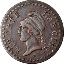 Coin, France, Dupré, Essai par Gengembre, Centime, AN 5, EF(40-45), Bronze