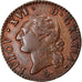 Münze, Frankreich, Louis XVI, 1/2 Sol ou 1/2 sou, 1/2 Sol, 1785, Rouen, SS