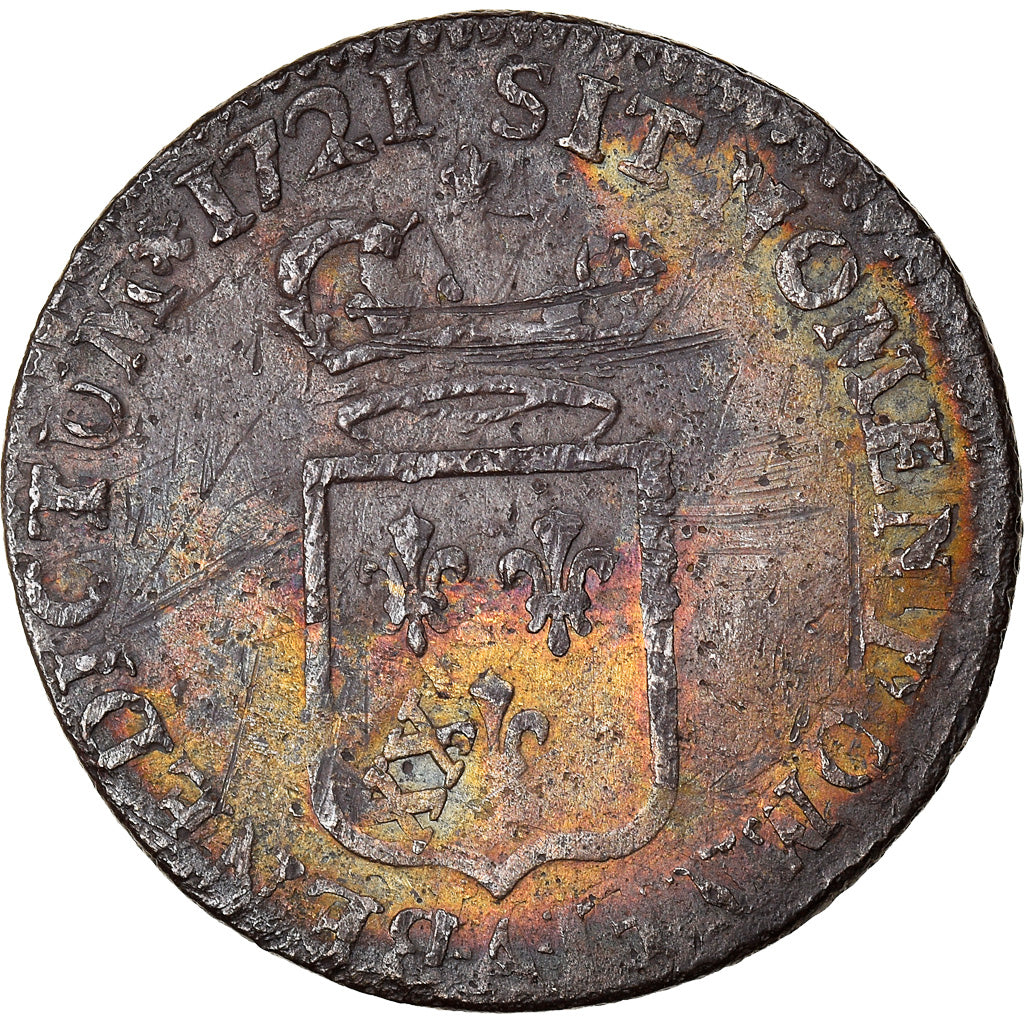 Monnaie, France, Louis XV, 1/6 Écu de France, 1/6 Ecu, 1721, Paris, TB, Argent