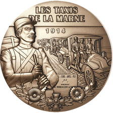 FRANCE, History, The Fifth Republic, Medal, MS(65-70), Bronze, 340.00