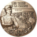 FRANCE, History, The Fifth Republic, Medal, MS(65-70), Bronze, 340.00