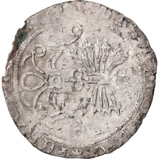 Monnaie, Espagne, Ferdinand & Isabelle, Real, TB, Argent