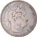Moneta, Francja, Louis-Philippe, 5 Francs, 1842, Rouen, VF(20-25), Srebro