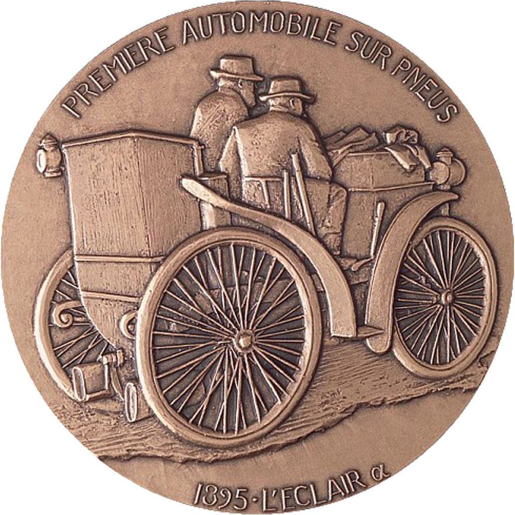 France, Medal, The Fifth Republic, Automobile, MS(65-70), Bronze