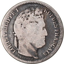 Munten, Frankrijk, Louis-Philippe, 2 Francs, 1832, Strasbourg, ZG+, Zilver