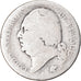 Munten, Frankrijk, Louis XVIII, Louis XVIII, 2 Francs, 1824, Paris, ZG, Zilver