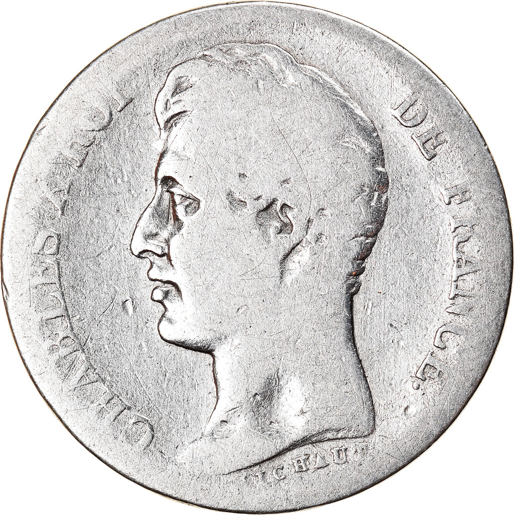 Coin, France, Charles X, Franc, 1828, Paris, VG(8-10), Silver, KM:724.1