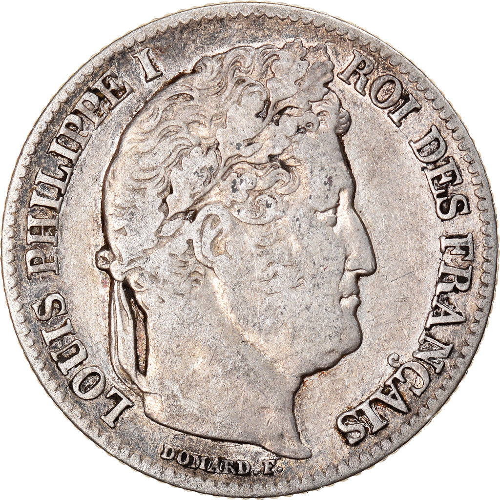 Coin, France, Louis-Philippe, Franc, 1841, Rouen, VF(30-35), Silver, KM:748.2