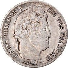 Coin, France, Louis-Philippe, Franc, 1841, Rouen, VF(30-35), Silver, KM:748.2