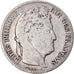 Coin, France, Louis-Philippe, Franc, 1845, Rouen, VF(20-25), Silver, KM:748.2