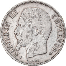 Coin, France, Napoleon III, Napoléon III, Franc, 1856, Strasbourg, F(12-15)