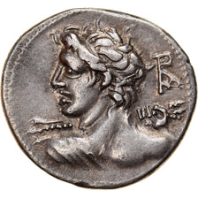 Monnaie, Lucius Caesius, Denier, 112-111 BC, Rome, SUP, Argent, Crawford:298/1
