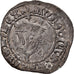Moneta, Francja, Louis XI, Liard au dauphin, 1467, Paris, AU(50-53), Bilon
