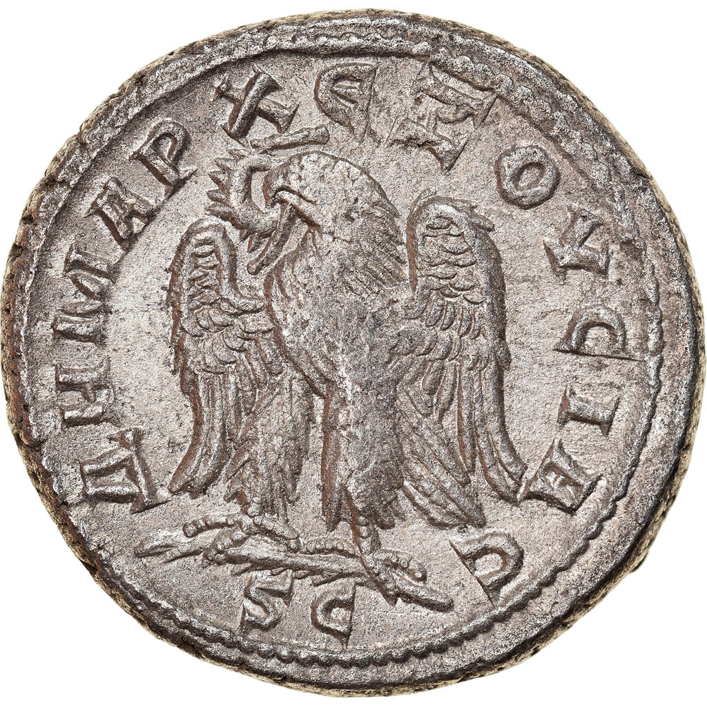 Münze, Seleucis and Pieria, Trajan Decius, Tetradrachm, 249-250, Antioch, SS+
